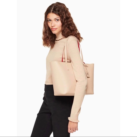 🔥SOLD🔥KATE SPADE SCOTTS PLACE LIDA TOTE- TOP ZIP - Picture 2 of 6